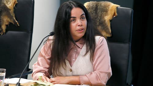 Alinta Williams Australian Education Union – Victorian Branch, providing evidence at a public hearing